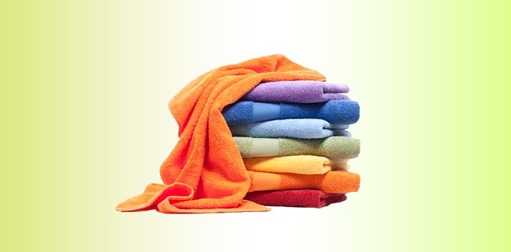 Laundry hacks - Use a clean towel for drying.